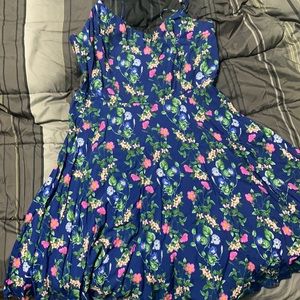 Women’s flower pattern sundress